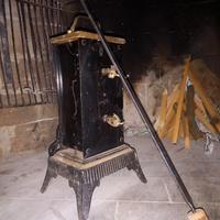 girarrosto antico  a due spiedi