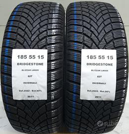 2 GOMME 185 55 15 BRIDGESTONE A2011