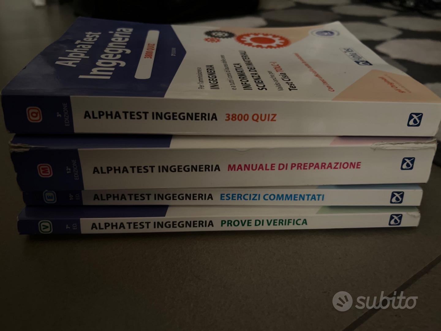 Alpha test ingegneria - Libri e Riviste In vendita a Milano