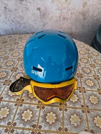 Casco RED Trace 55-57 cm + Maschera Anon Snowboard
