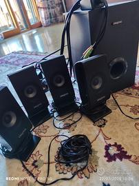 sistema home theatre per pc