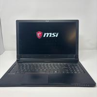 MSI GS63 stealth 8RE laptop gaming usato con difet