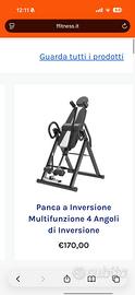 Panca inversione 4 angoli