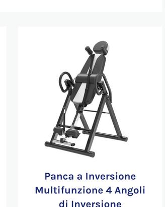 Panca inversione 4 angoli