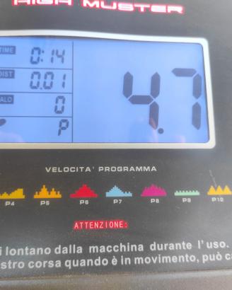 Tapis roulant 16km/h