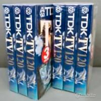 LOTTO 40 VIDEOCASSETTE VHS USATE