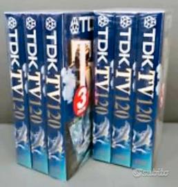 LOTTO 40 VIDEOCASSETTE VHS USATE