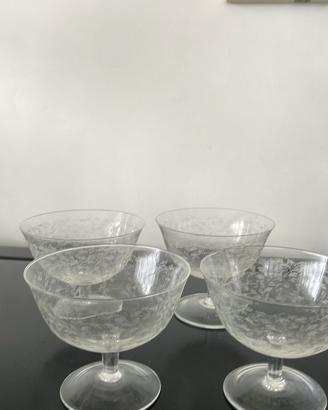 Set bicchieri vintage