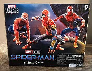 Marvel Legends Spider-Man No Way Home 3pack
