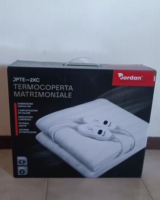 Termocoperta matrimoniale Jordan JPTE-2XC – NUOVA

