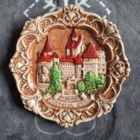 Originale Piatto Castello conte Dracula Transilvan