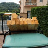 travetti legno.cm.180x7.5x7.2 grezzi per il fai da