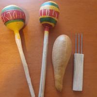 Strumenti musicali originali di Puerto Rico 