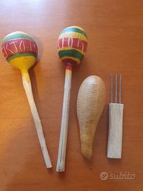 Strumenti musicali originali di Puerto Rico 