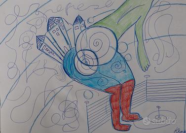 Disegno originale fatto a mano 