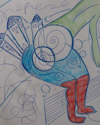 Disegno originale fatto a mano 