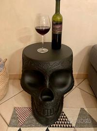 Tavolino design Qeeboo Mexico skull nero
