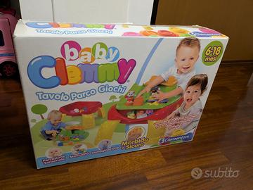 Baby Clemmy Clementoni tavolo parco giochi