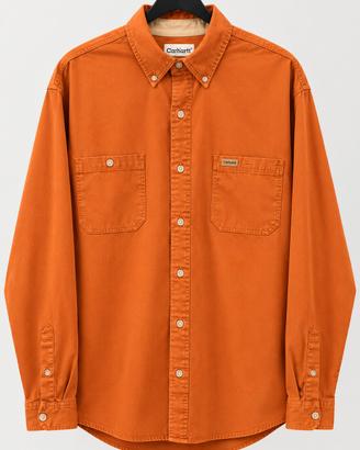 Camicia di carhartt 100% Cotone arancione ruggine 