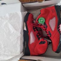 Jordan 5 retro raging bull red