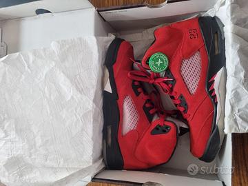 Jordan 5 retro raging bull red