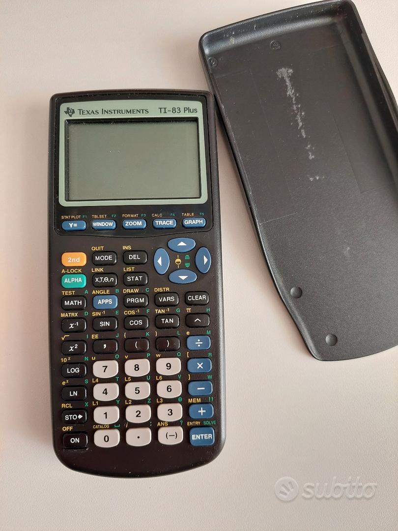 calcolatrice TI-83 Plus con CD equazioni istruzion - Informatica In vendita  a Roma