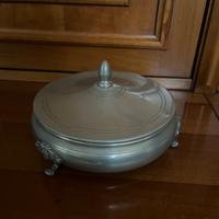 Porta oggetti in peltro