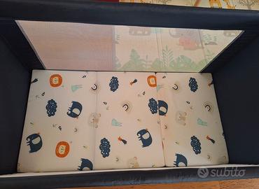 Materasso pieghevole per lettino da viaggio 120 x