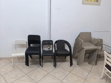 sedie per ristorazione  tutte a 16€
