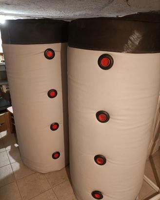 2 Serbatoi termici di acqua calda senza sepentine