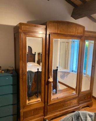 Armadio d'antiquariato - stile 900