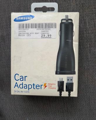 caricatore  telefono da auto  samsung