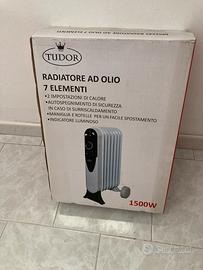 Radiatore ad olio