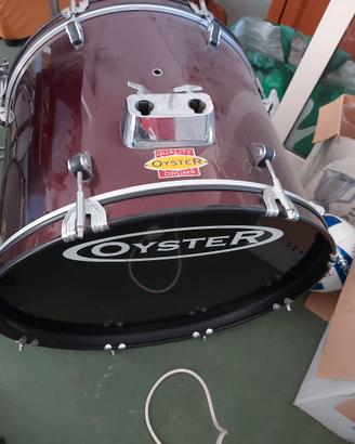 Batteria acustica Oyster completa + piatti e acces