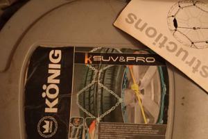 Due serie catene suv o 4x4