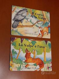 La Volpe e l'uva e Il corvo e la volpe.