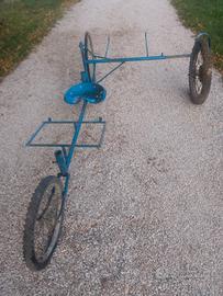 biciclette per raccolta fragole. 