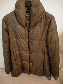 Piumino donna marrone tg46