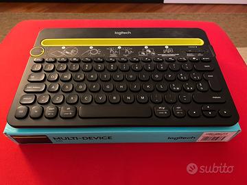 Tastiera mobile Bluetooth Logitech K480 stand