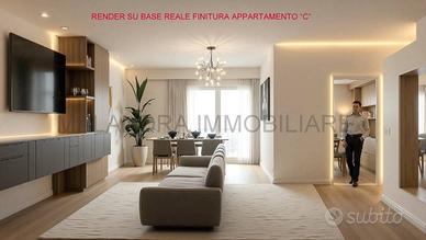 Appartamento di 118 m² con 3 locali e box auto a V