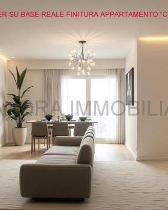 Appartamento di 118 m² con 3 locali e box auto a V