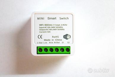 Smart Switch Mini Wifi Ewelink Alexa Relè 16A