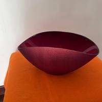 Centrotavola rosso/rosa Burano