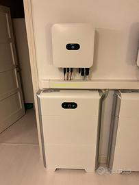 Kit fotovoltaico 10kw accumulo litio 6kw ad isola