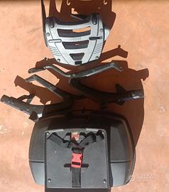 staffe porta borse + bauletto Yamaha Diversion