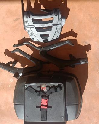 staffe porta borse + bauletto Yamaha Diversion