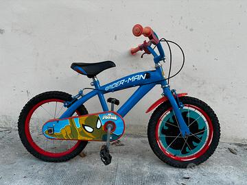 Bici bimbo spiderman 18 polloci