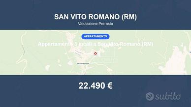Immobile in asta di 54 m² a San Vito Romano