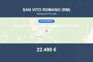 Immobile in asta di 54 m² a San Vito Romano