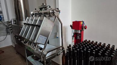 Imbottigliatrice isobarica 4 vie